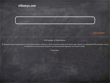 Tablet Screenshot of eldoonya.com